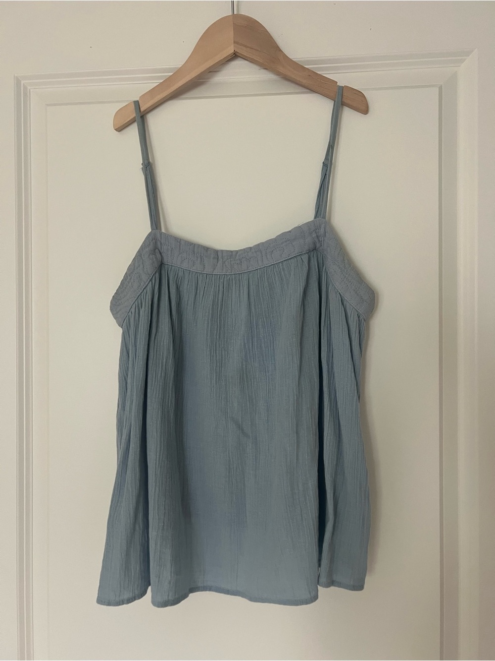 H&M Pale Blue Spaghetti Strap Camisole